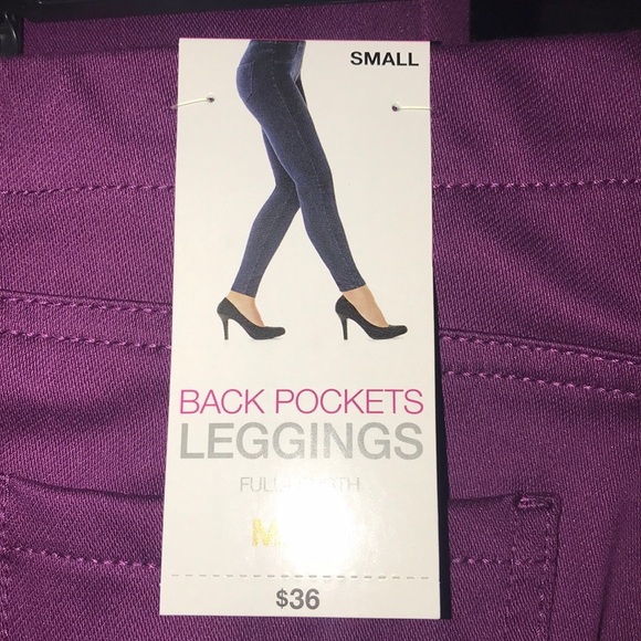 JCPenney Mixit Back Pocket Leggings - Picture 7 of 9